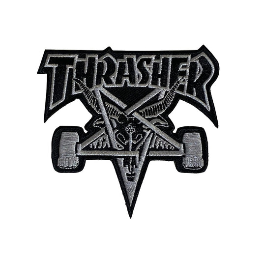 THRASHER SKATEGOAT PATCH BLACK