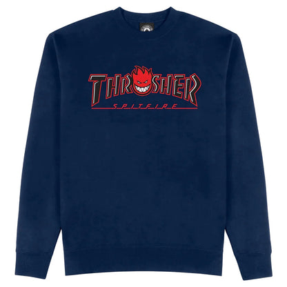 THRASHER X SPITFIRE BIGHEAD OUTLINE CREW