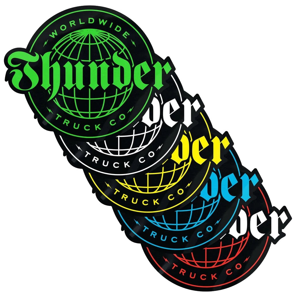 THUNDER WORLD WIDE STICKER