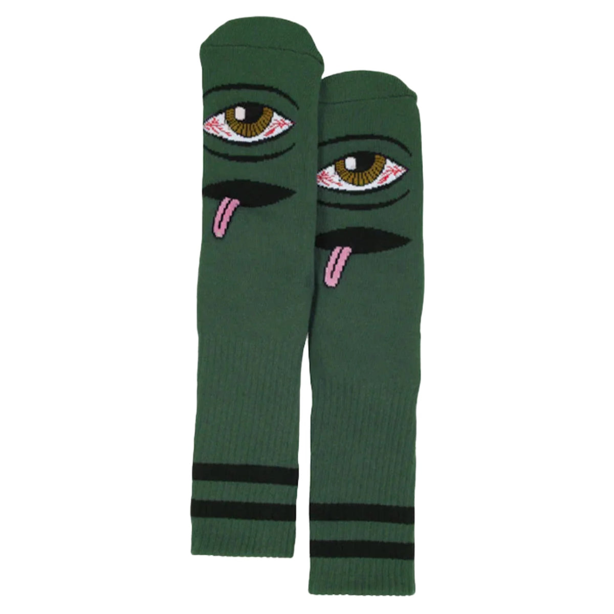 TOY MACHINE BLOODSHOT EYE SOCK FOREST