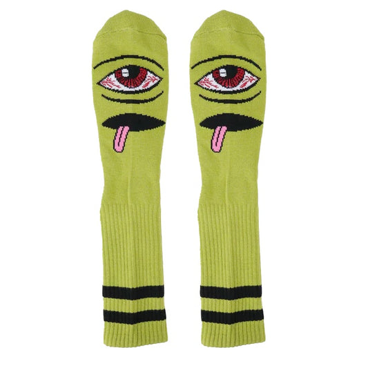 TOY MACHINE BLOODSHOT EYE SOCK GREEN