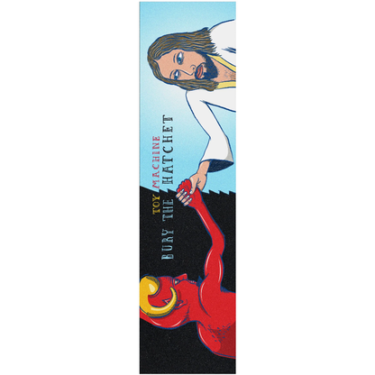 TOY MACHINE BURY THE HATCHET GRIPTAPE SHEET 9.0
