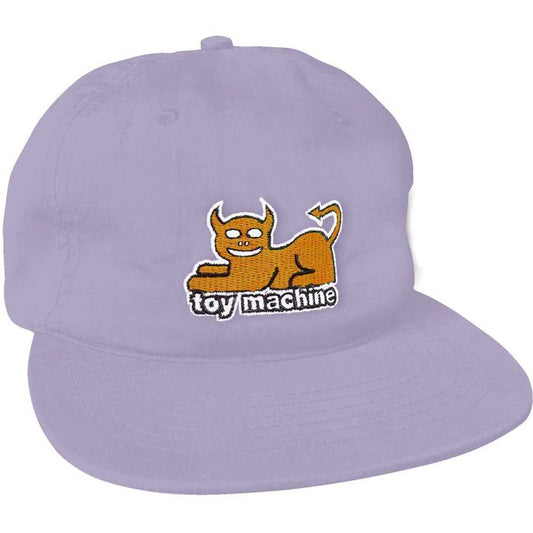 TOY MACHINE DEVIL CAT CAP LAVENDER