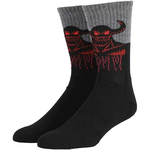 TOY MACHINE HELL MONSTER CREW SOCK