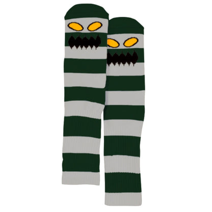 TOY MACHINE MONSTER BIG STRIPE SOCK FOREST