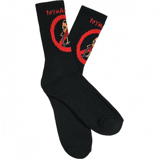 TOY MACHINE NO SCOOTER SOCK BLACK