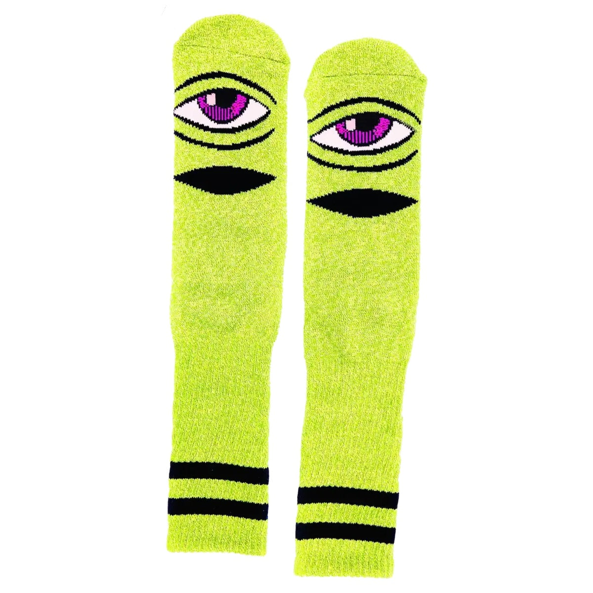 TOY MACHINE SECT EYE SOCK HEATHER YELLOW