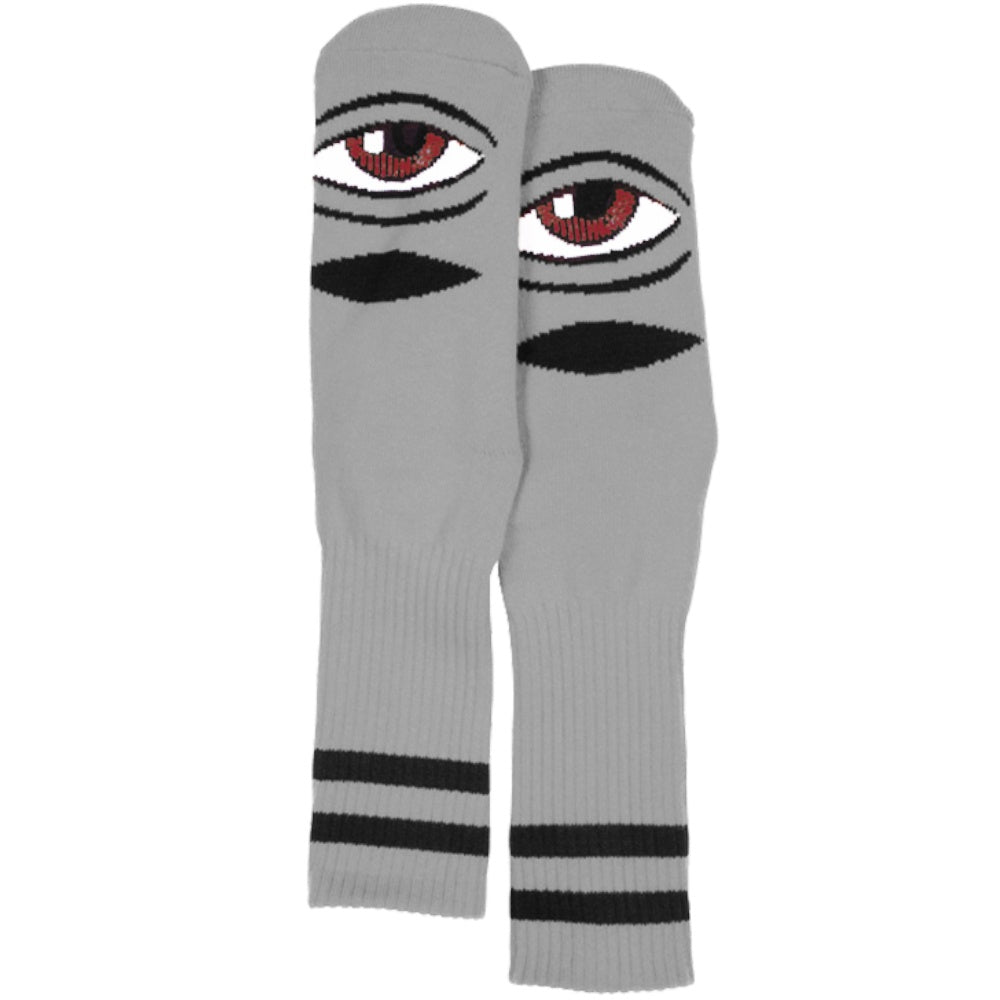 TOY MACHINE SECT EYE SOCK III GREY