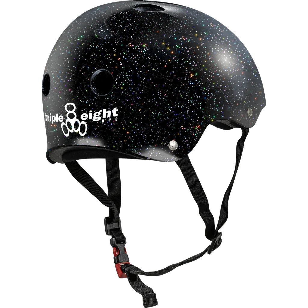 TRIPLE EIGHT CERTIFIED SWEATSAVER BLACK GLITTER