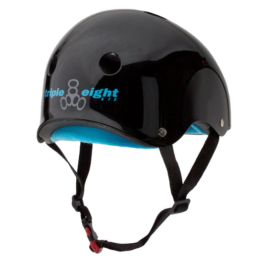 TRIPLE EIGHT CERTIFIED SWEATSAVER GLOSSY BLACK