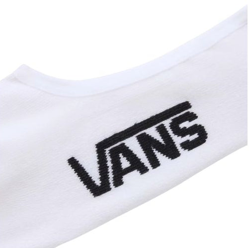 VANS CLASSIC NO SHOW ROX WHITE 3-PACK