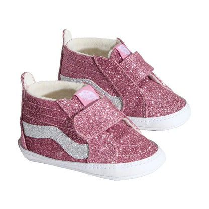 VANS SK8-HI CRIB GLITTER PINK DAWN