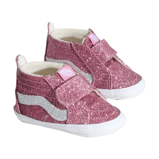 VANS SK8-HI CRIB GLITTER PINK DAWN