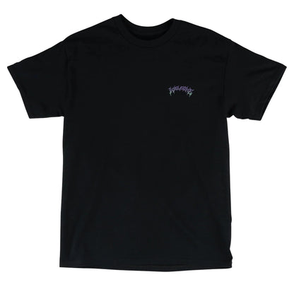 WELCOME GRADIENT BARB T-SHIRT BLACK