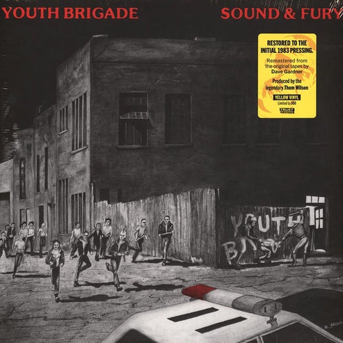 Youth Brigade-Sound & Fury -Yellow Vinyl
