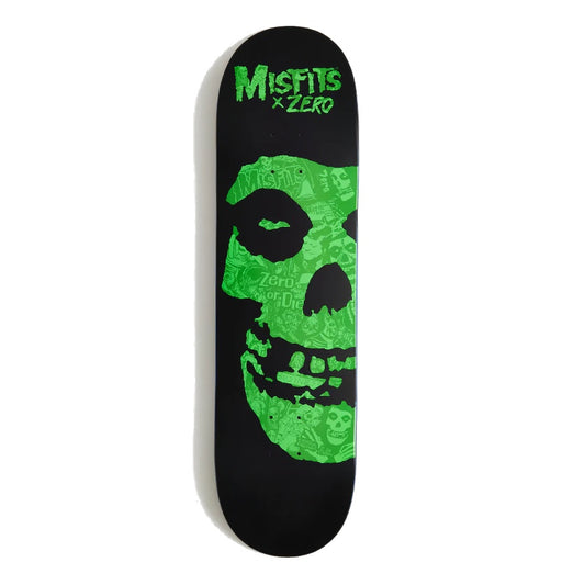 ZERO MISFITS FIEND SKULL COLLAGE GREEN 8.375