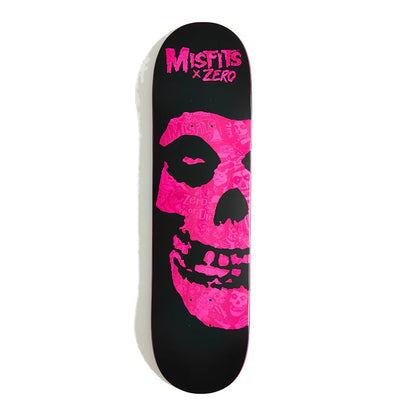ZERO MISFITS FIEND SKULL COLLAGE PINK 8.25