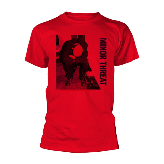 MINOR THREAT LP T-SHIRT RED