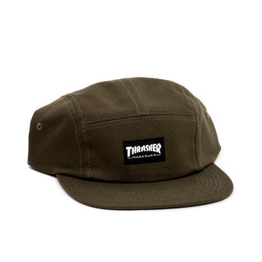 THRASHER 5 PANEL HAT ARMY