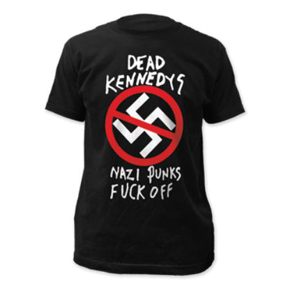 DEAD KENNEDYS NAZI PUNKS FUCK OFF T-SHIRT BLACK - Skateboards Amsterdam - 1
