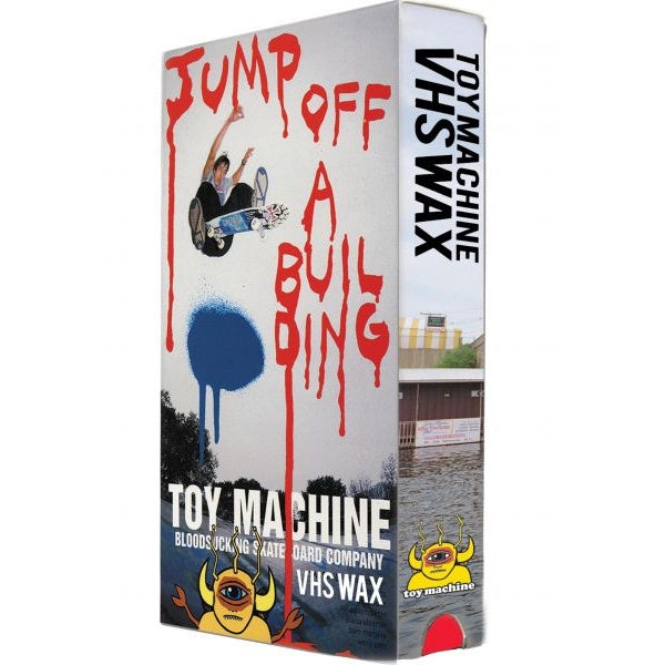 TOY MACHINE WAX VHS JUMP OFF A BUILDING