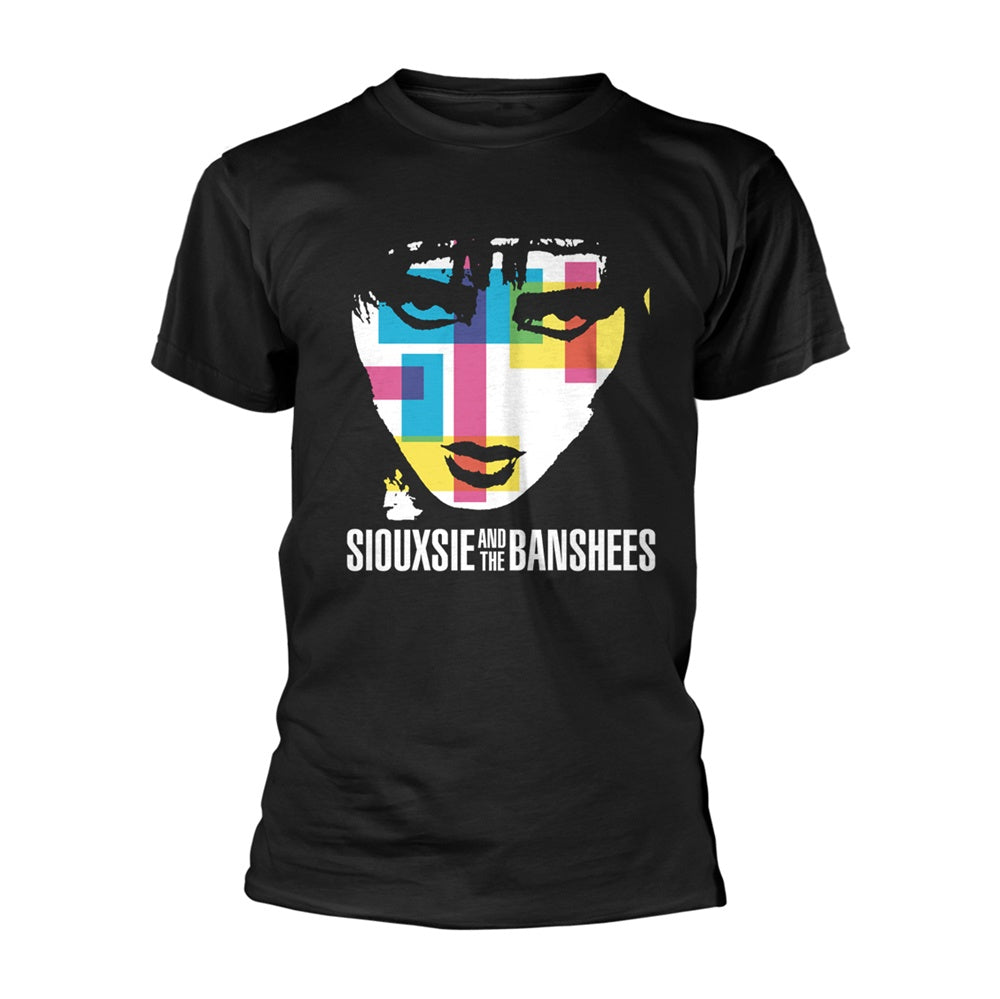 SIOUXSIE & THE BANSHEES COLOUR BLOCK  T-SHIRT