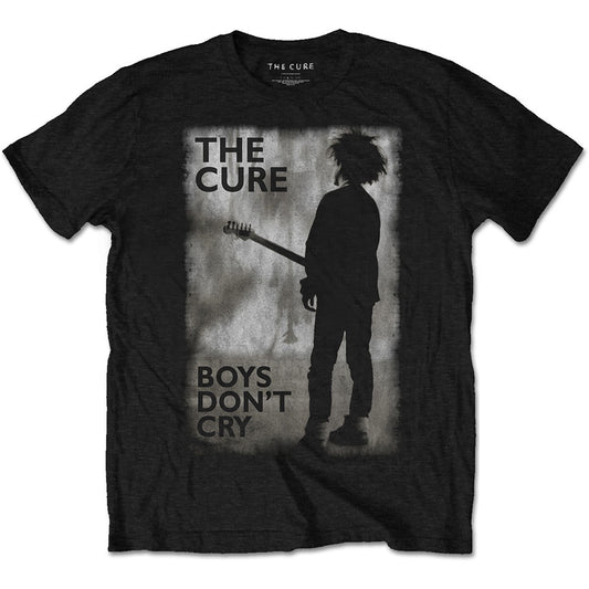 CURE BOYS DON'T CRY T-SHIRT BLACK