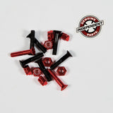 INDEPENDENT CROSS BOLTS 7/8 PHILLIPS HEAD BLACK/RED