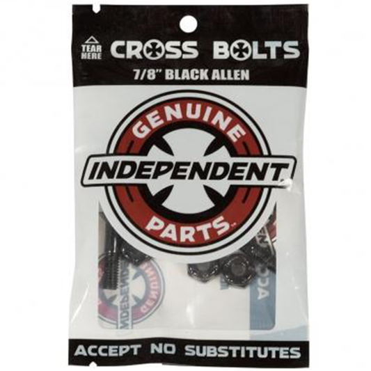 INDEPENDENT CROSS BOLTS 7/8 ALLEN HEAD BLACK