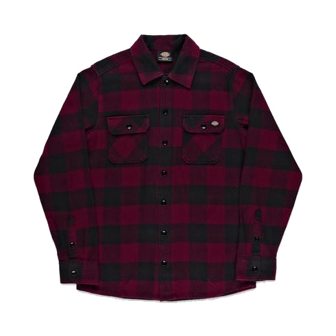 DICKIES SACRAMENTO SHIRT MAROON