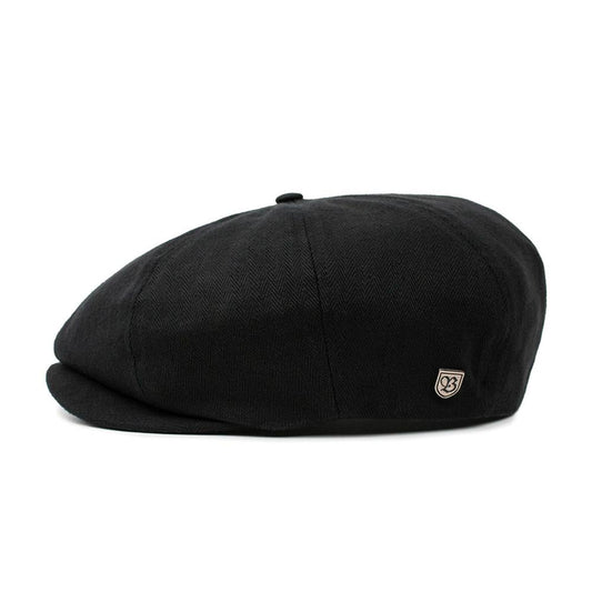 BRIXTON BROOD SNAP CAP BLACK 100% COTTON