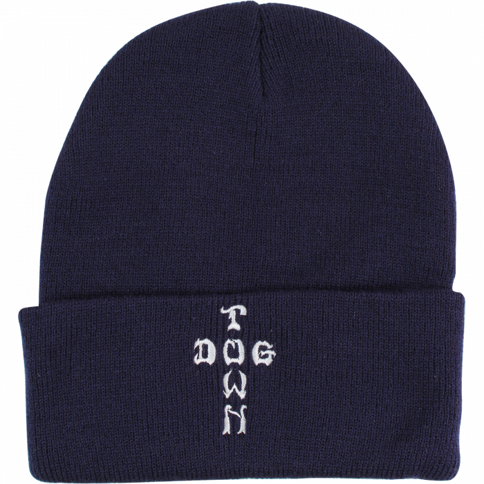 DOGTOWN CROSS LETTERS BEANIE NAVY