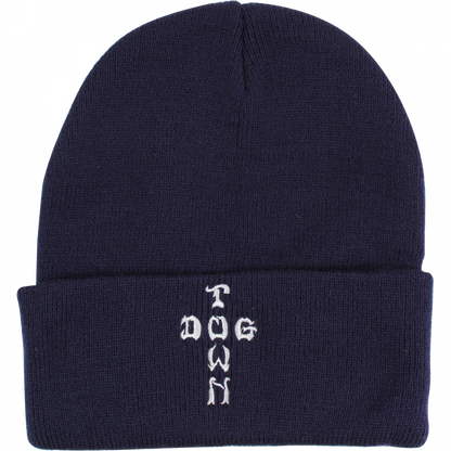 DOGTOWN CROSS LETTERS BEANIE NAVY