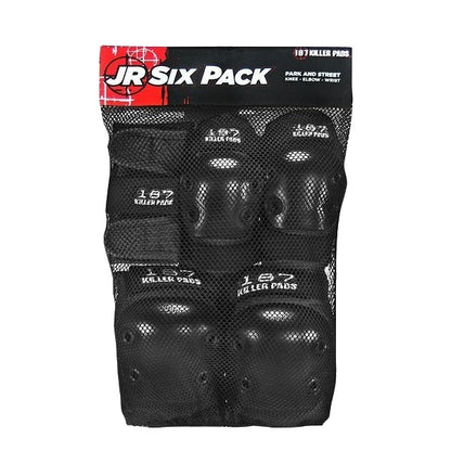 187 JUNIOR SIX PACK BLACK