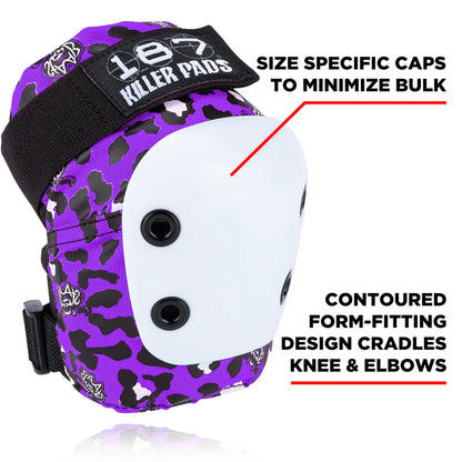 187 JUNIOR SIX PACK KILLER PADS STAAB PURPLE