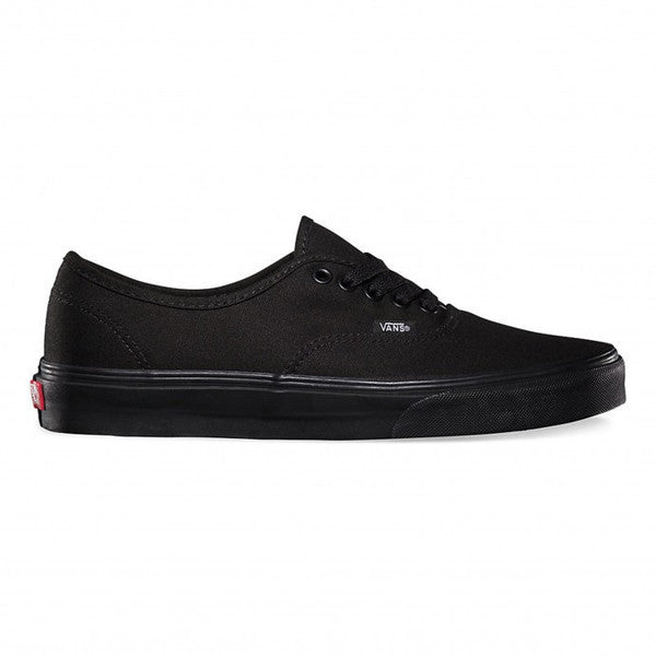 VANS AUTHENTIC BLACK/BLACK - Skateboards Amsterdam - 1