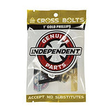 INDEPENDENT CROSS BOLTS 7/8 PHILLIPS HEAD BLACK/GOLD