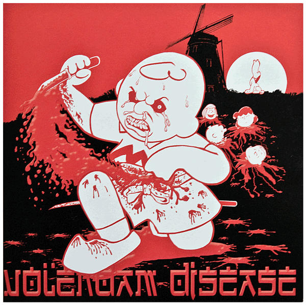 Volendam Disease-At War With God - Skateboards Amsterdam