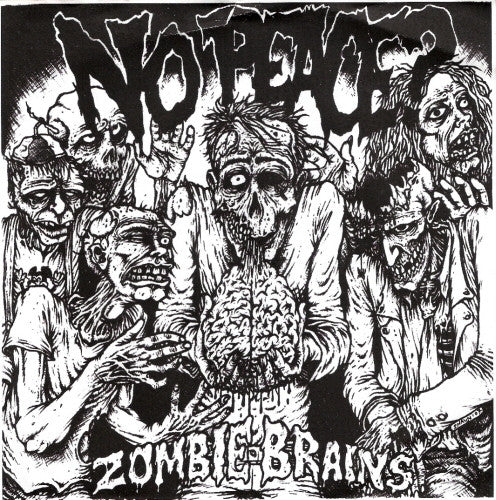 No Peace-Zombie Brains - Skateboards Amsterdam