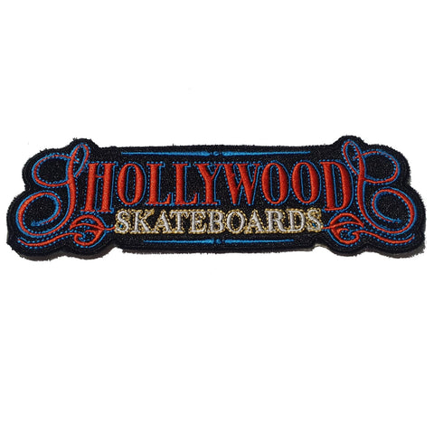 HOLLYWOOD SKATEBOARDS BANNER PATCH