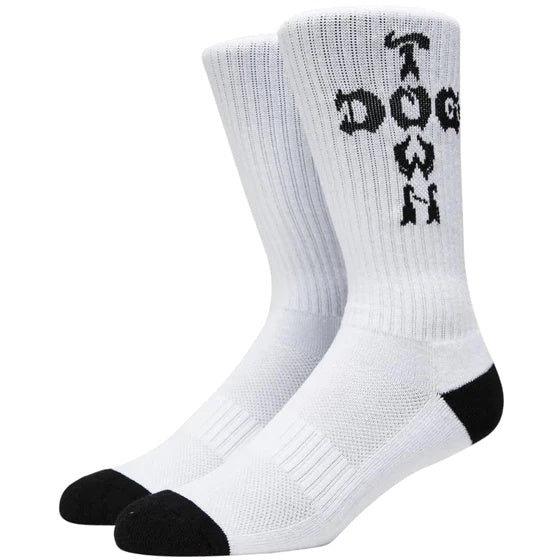 DOGTOWN CREW SOCK WHITE