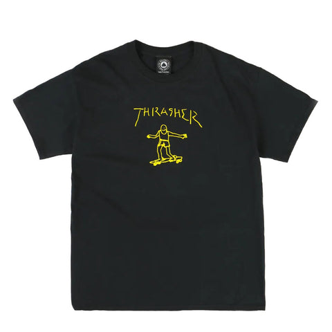 THRASHER GONZ T-SHIRT BLACK