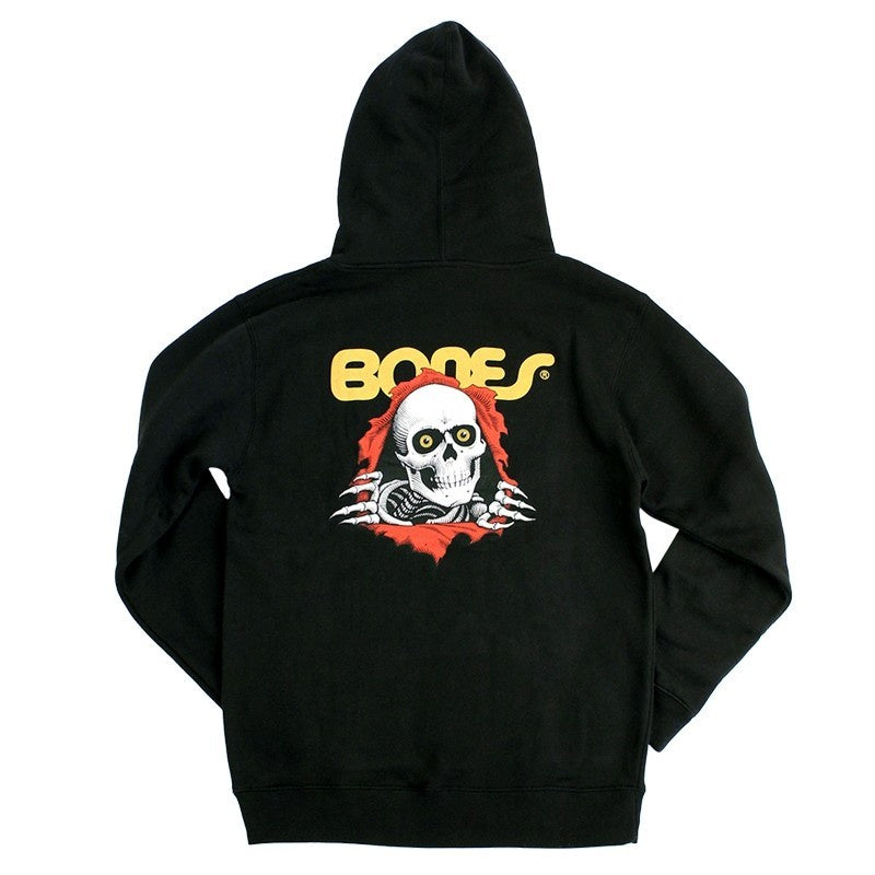 POWELL PERALTA RIPPER HOODED SWEATER BLACK