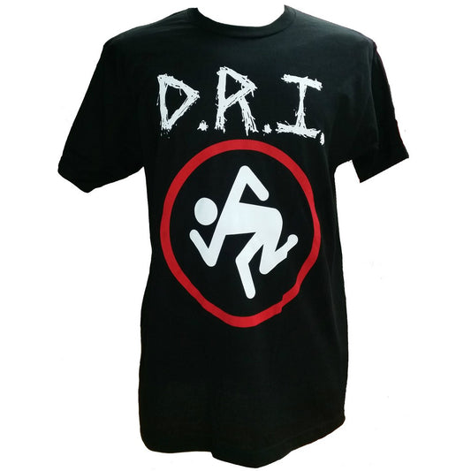 DRI SKANKING MAN T-SHIRT BLACK - Skateboards Amsterdam