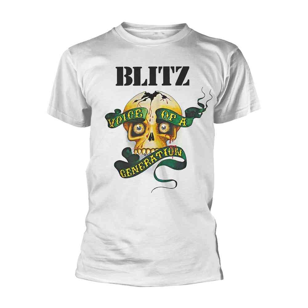 BLITZ VOICE OF A GENERATION T-SHIRT WHITE