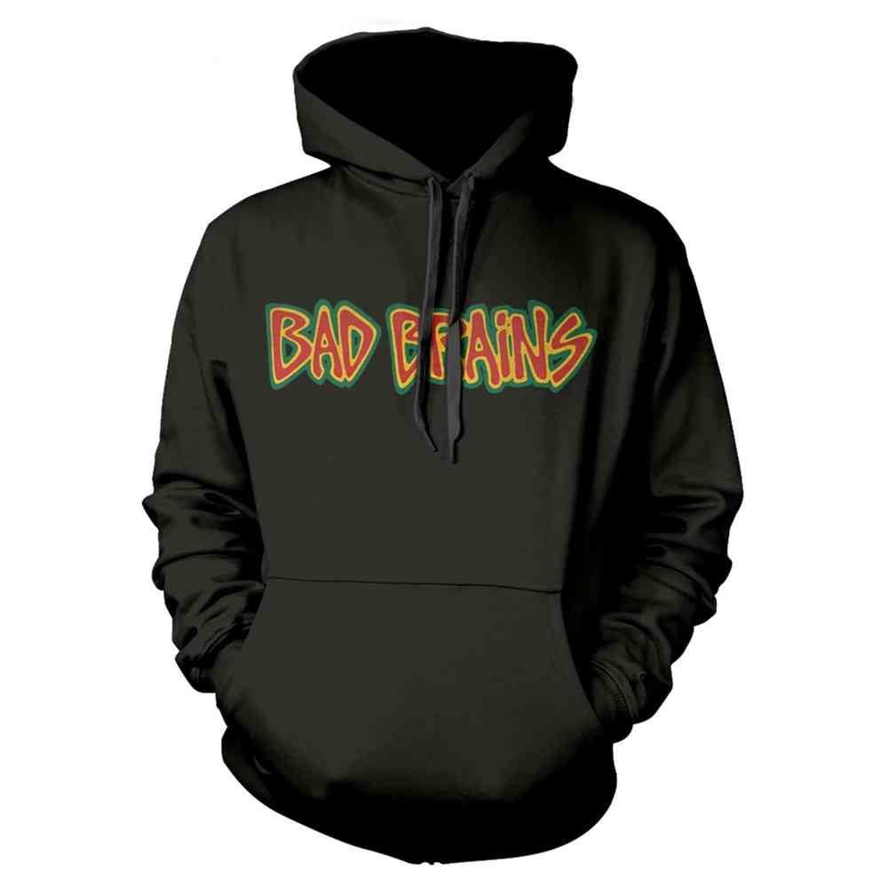 BAD BRAINS HOODED SWEATER CAPITOL BLACK