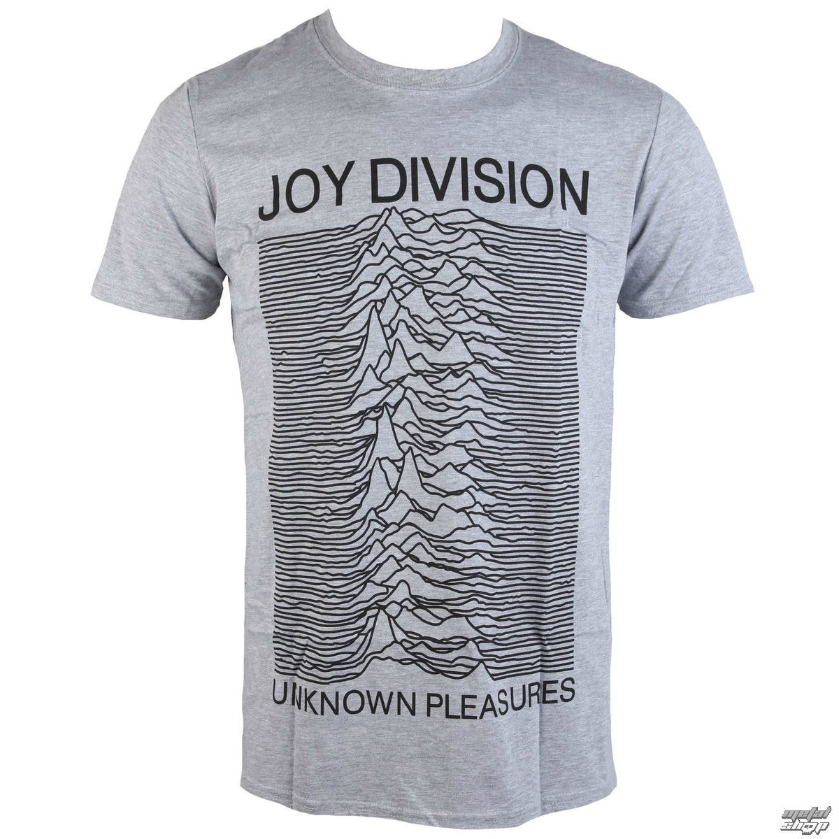 JOY DIVISION UNKNOWN PLEASURES T-SHIRT GREY - Skateboards Amsterdam