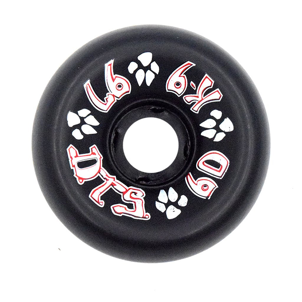 DOGTOWN K-9 80'S BLACK 97A 60MM