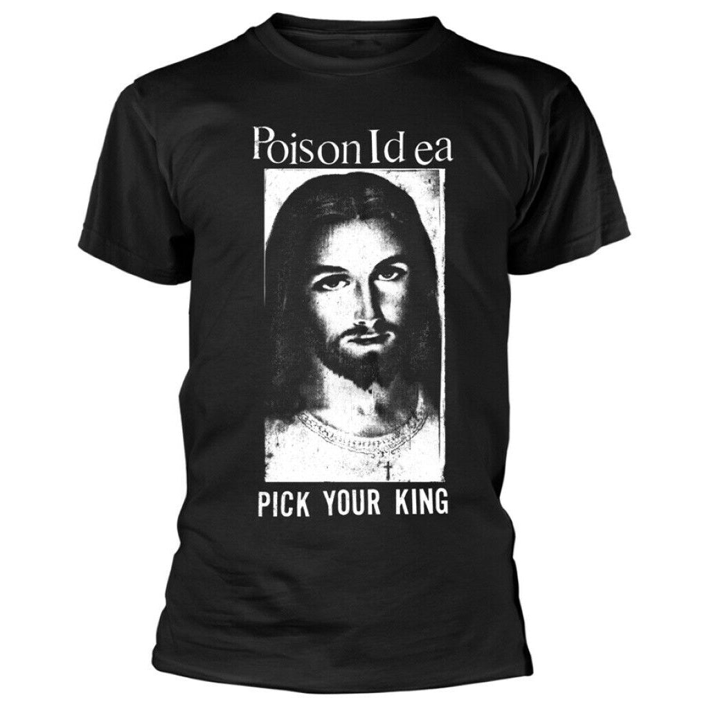 POISON IDEA PICK YOUR KING T-SHIRT BLACK