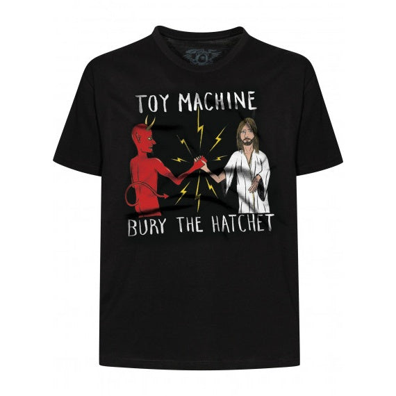 TOY MACHINE BURY THE HATCHET II T-SHIRT BLACK